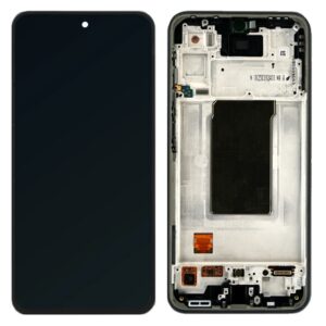 Pantalla para Samsung A36 5G / A366 Con Marco Negro (Original Service Pack)