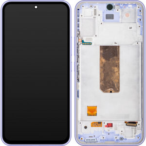 Pantalla para Samsung A54 5G / A546 Con Marco Violeta (Original Service Pack)