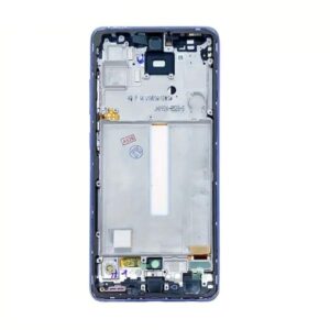 Pantalla para Samsung A52S 5G / A528 Con Marco Violeta (Original Service Pack)