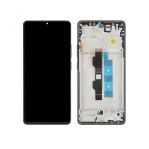 Pantalla para Redmi Note 13 Pro 4G, Poco M6 Pro 4G Con Marco Negro (Original Service Pack)